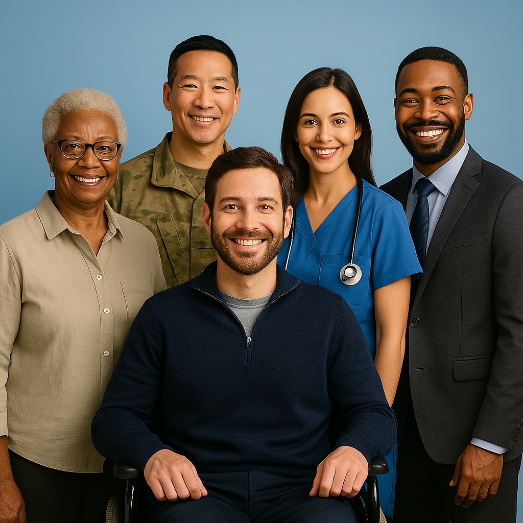 Diverse Workforce Team