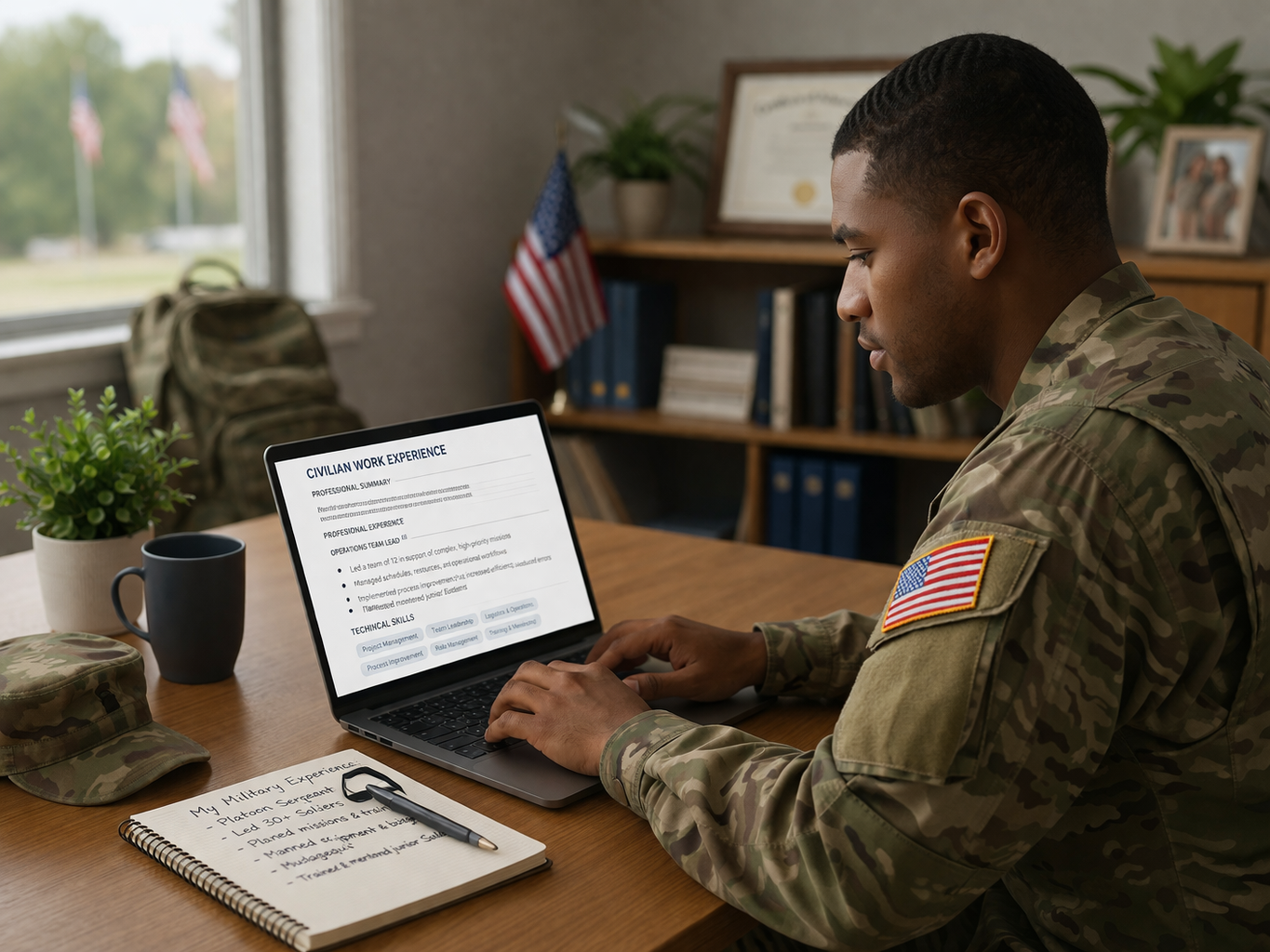 Workforce Tools for Veterans & Military Personnel